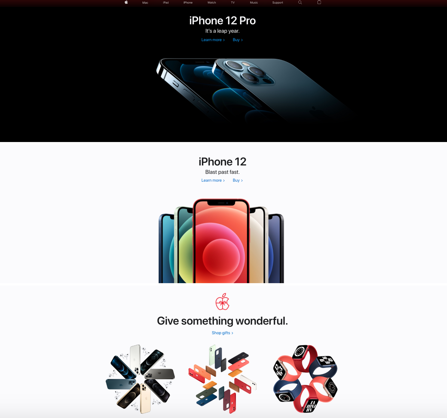 Apple Home Page Project